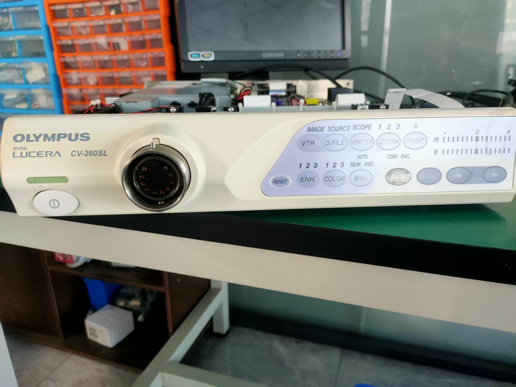 奥林巴斯CV-260SL使用中不定时花屏